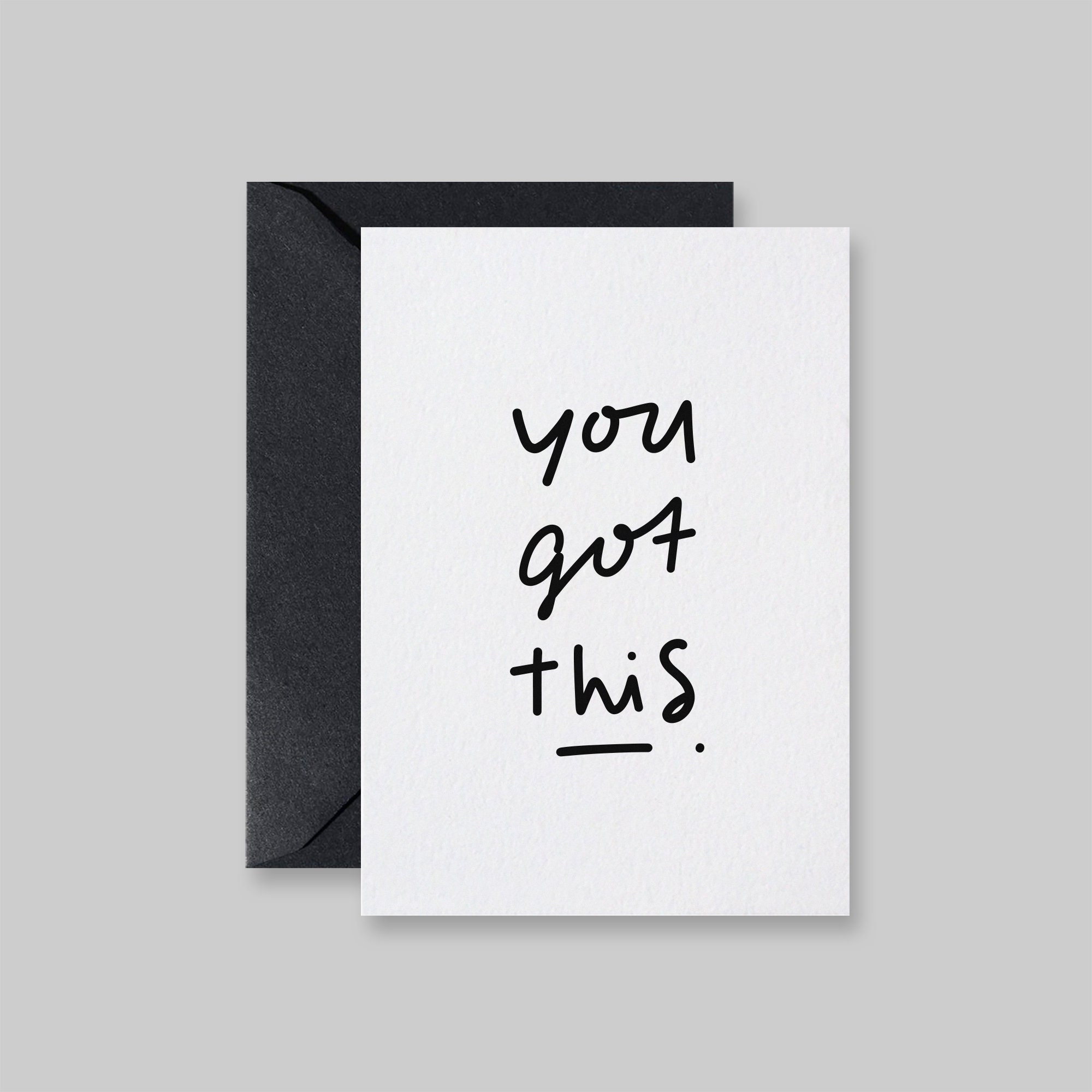You Got This Card Printable Card Encouragement Card Like a | Etsy