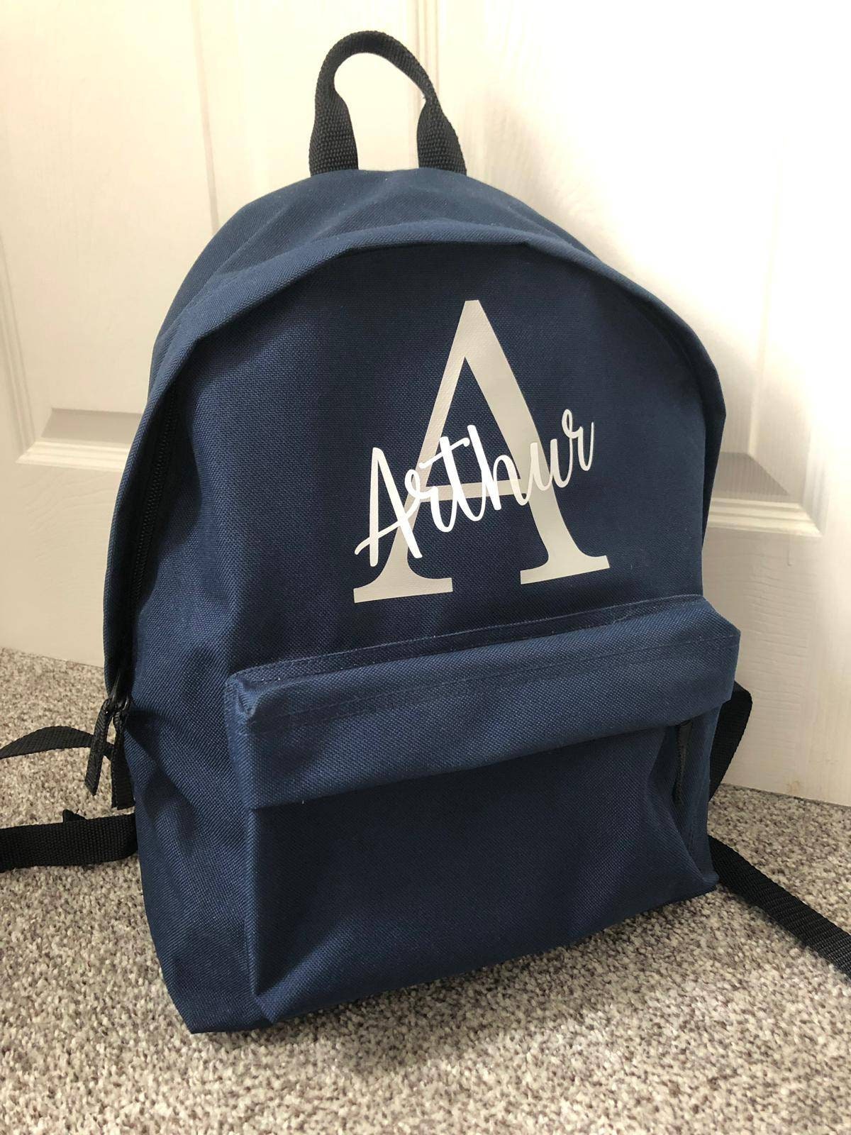 etsy personalised backpack