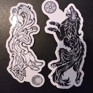 Sons of Fenrir transparent sticker