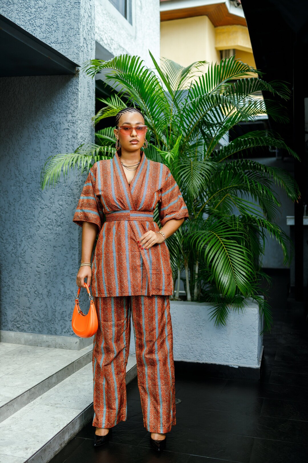 Atara Kimono Pants Set