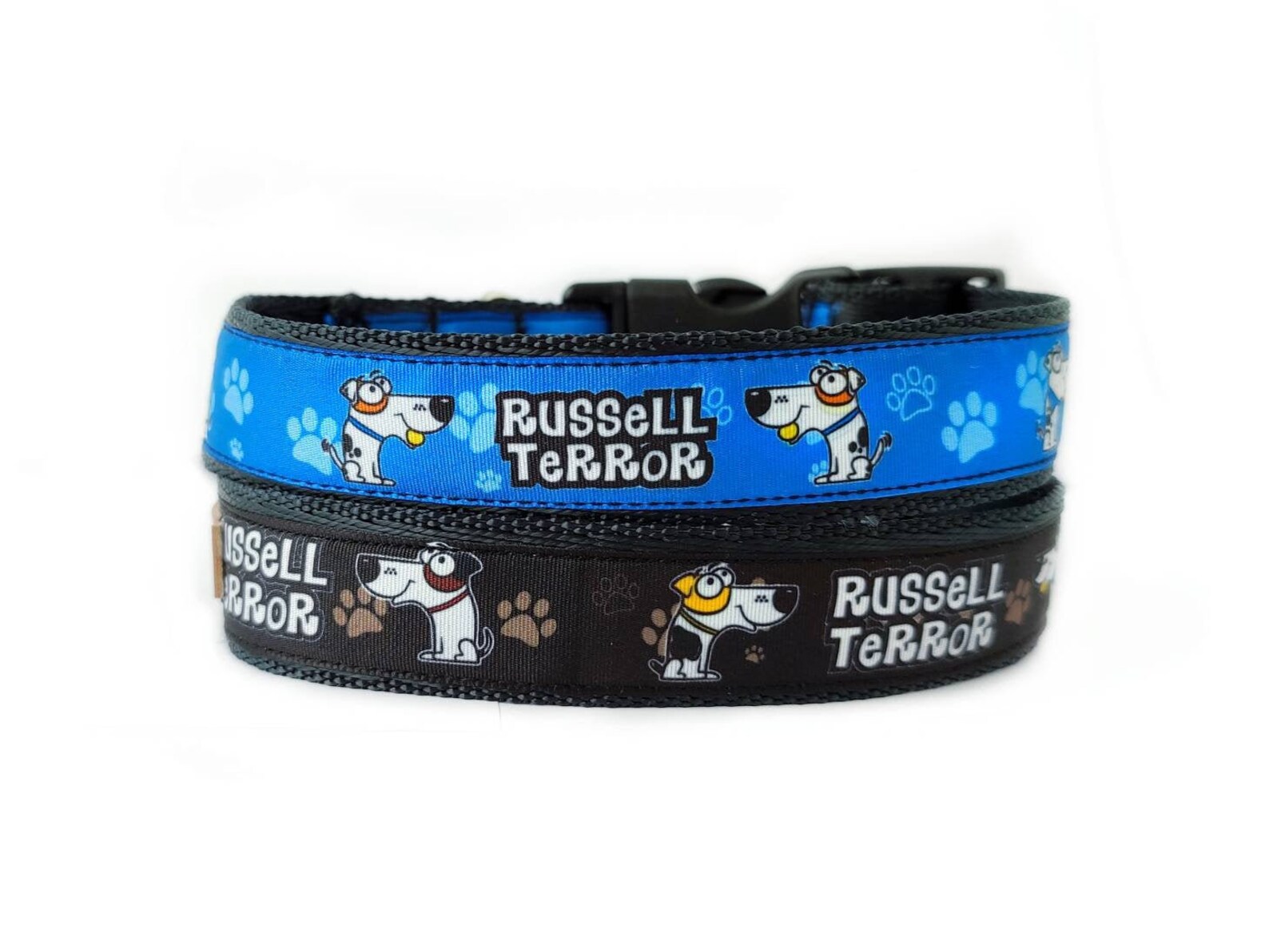 Jack russell terrier collar Custom breed dog collar Jack | Etsy