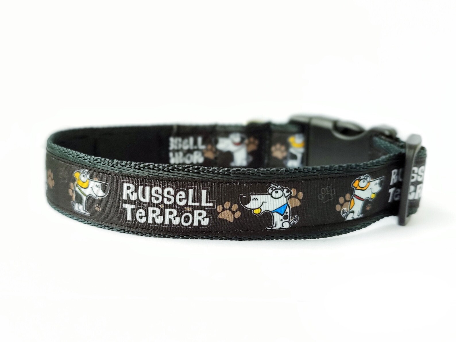 Jack russell terrier collar Custom breed dog collar Jack Etsy