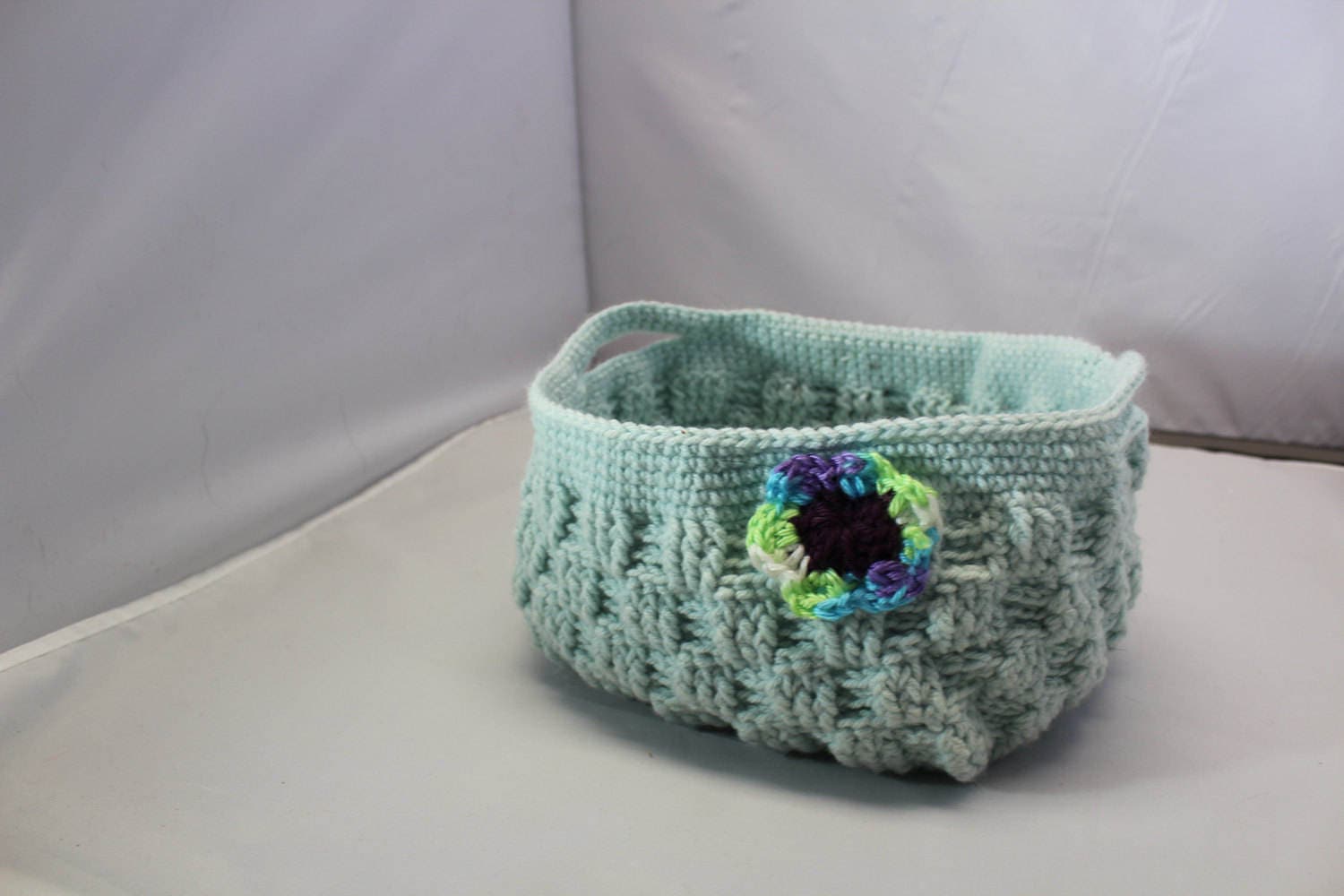 Cesta de tejido de cesta | Etsy