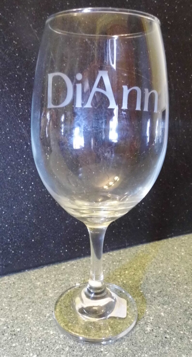 Customized Drinking Glasses Etsy