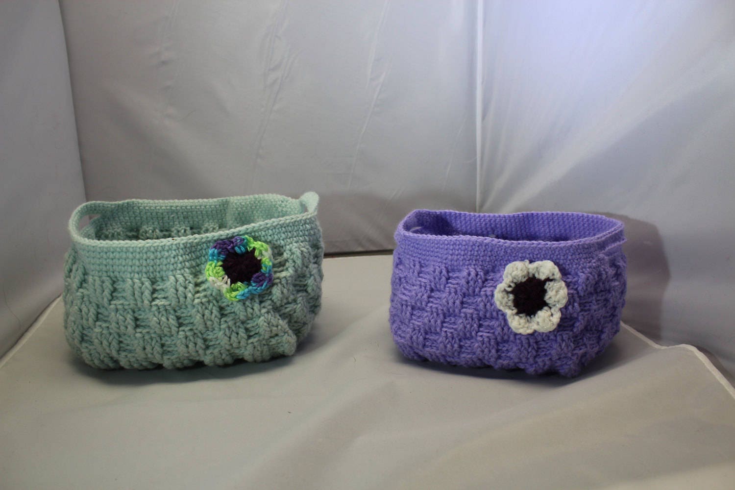 Cesta de tejido de cesta | Etsy