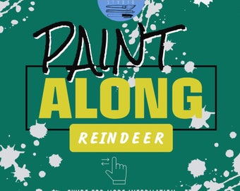 LINK ONLY-Paint Along: Reindeer