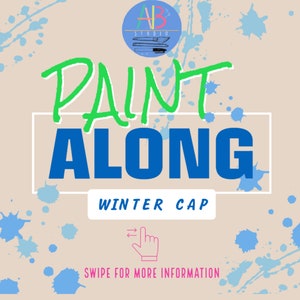 PAINT ALONG LINK: Winter Cap