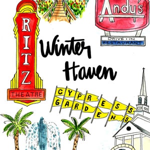 Winter Haven DIGITAL print
