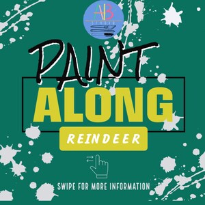 PAINT ALONG: Reindeer