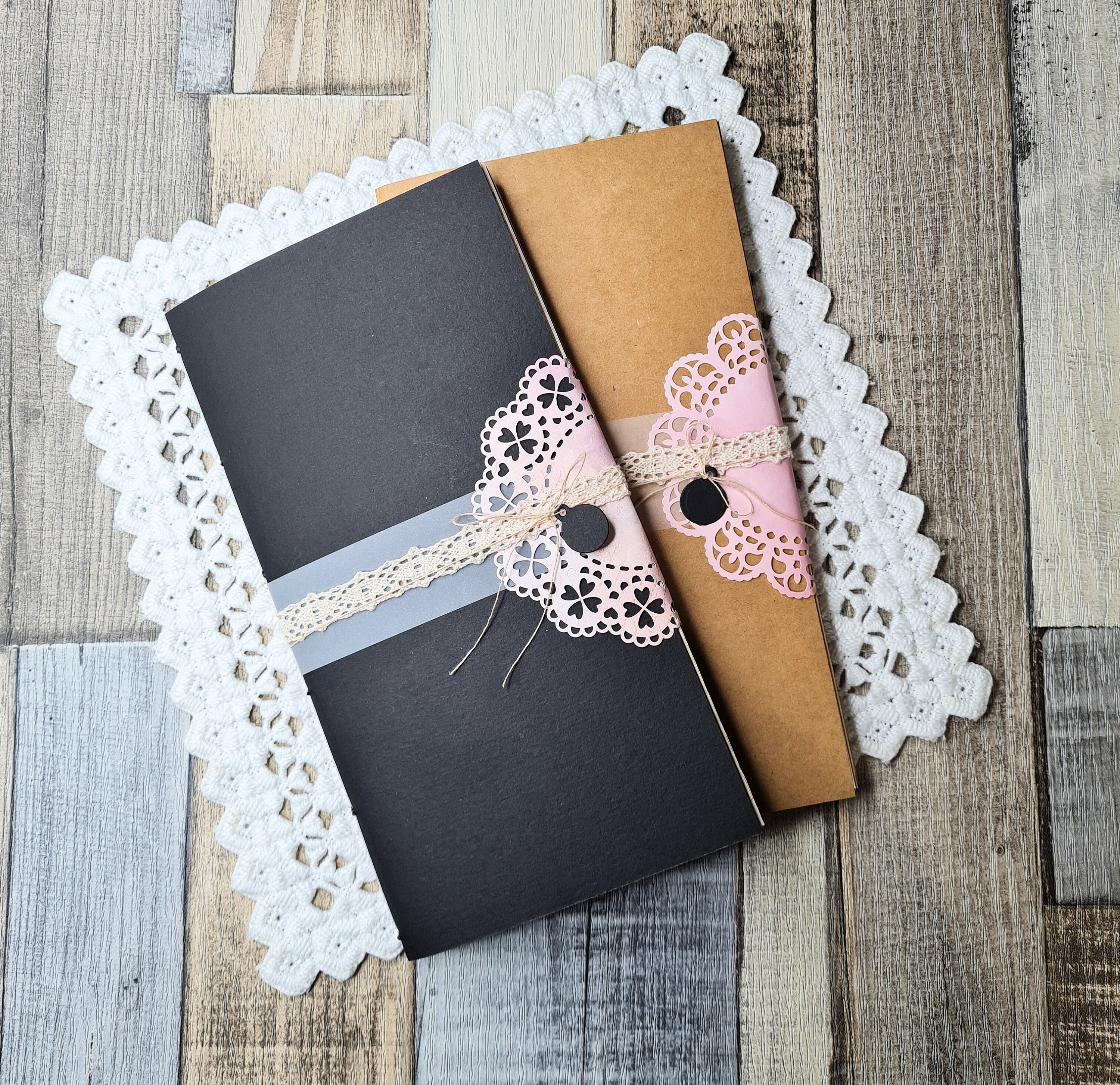 Travelers Notebook Insert Handmade Junk Journal Ephemera Fauxdori Diary  Planner