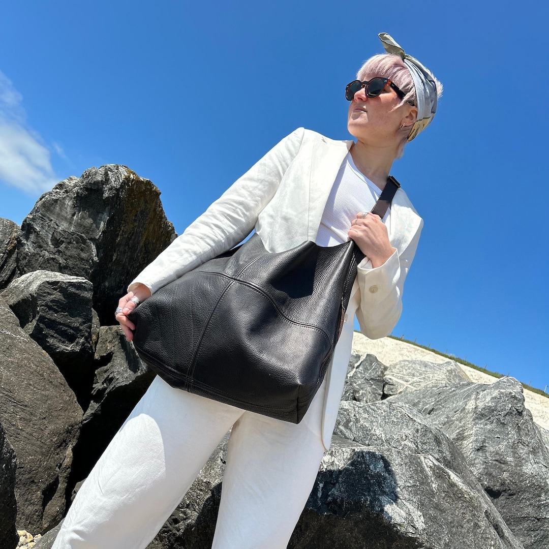 【SATUR】BIG HOBO SHOULDER BAG MUSINSA | SATUR Big Hobo Shoulder Bag Black
