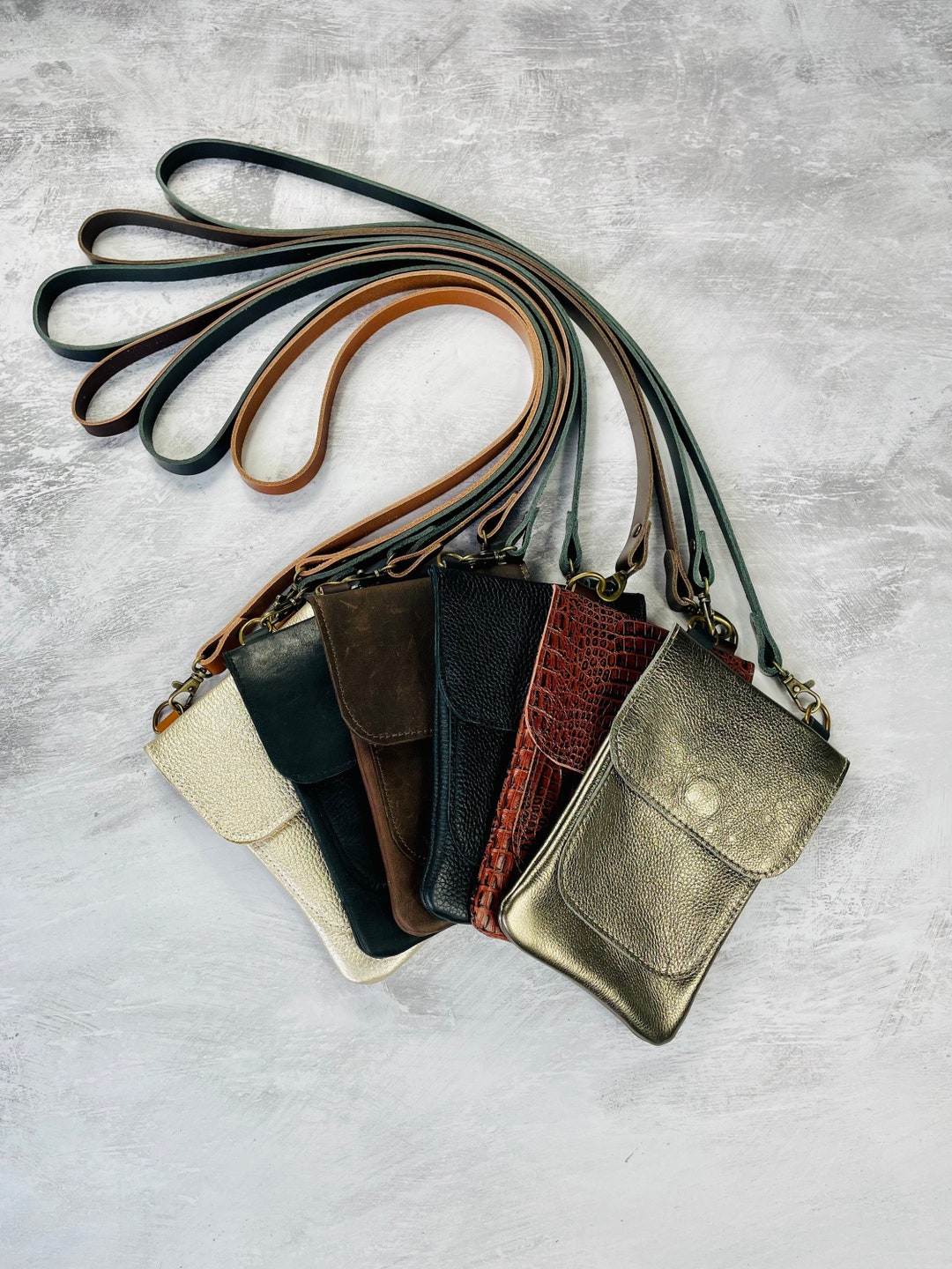  Natural NEO Phone Straw Bag Crossbody Wallet Small