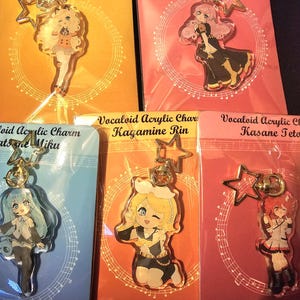 Vocaloid Acrylic Charms || 2.5inch