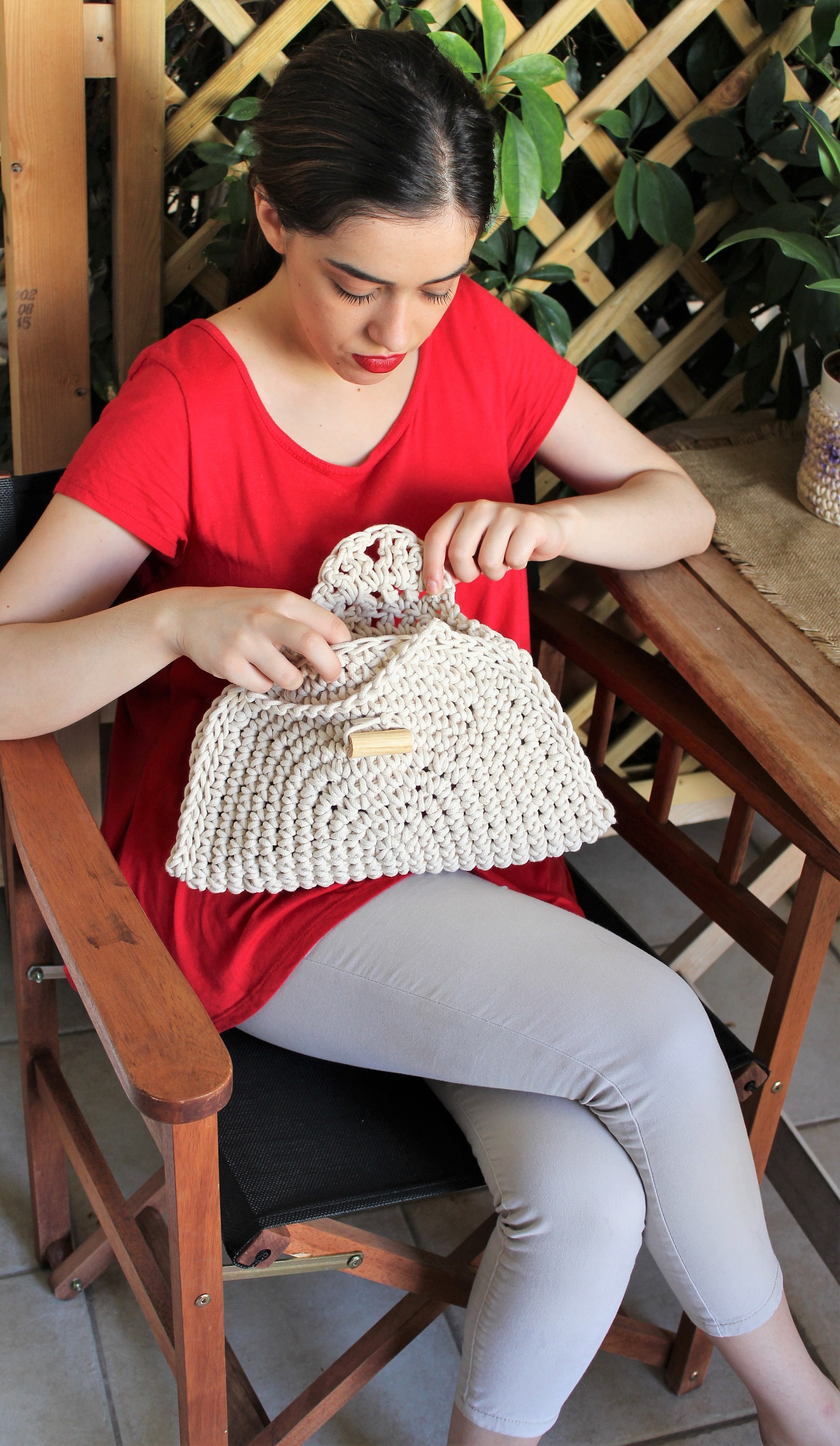 Crochet Clutch Bag Clutch Purse Bags and Purses Womens Etsy UK