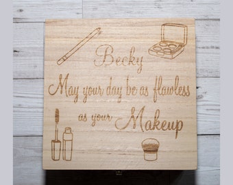 Personalised Make up Box X-Large storage gift