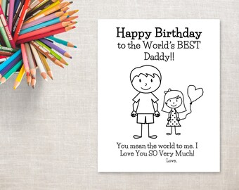printable dad card etsy