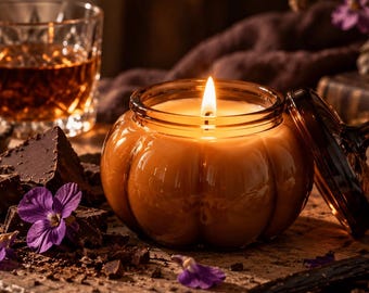Cacao Nocturne Candle | Soy & Coconut Wax Hand Poured Small Batch Scented Candle
