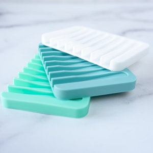 Soap Dish for Shower,4 Pcs Thickened Soap Dish,Great High-Purity Silicone  Soap Dish,Self Draining Soap Dish Soap Tray Bathroom Soap Dish Bathtub Soap  Dish - Yahoo Shopping