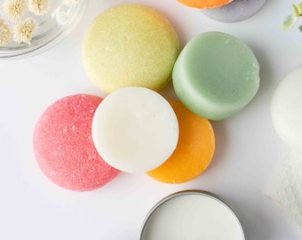 Shampoo and Conditioner Bars | Handmade, Package-free, Zero Waste Hair Care