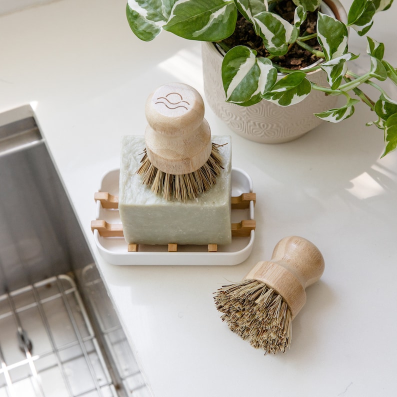 Earth Ahead Pot Scrubber Brush - Thumbnail 4