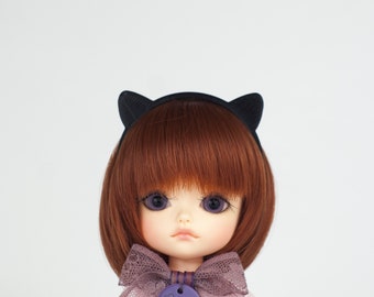 Serre-tête "Chat" pour Lati Yellow, Lati White, Momoko, Pullip, Blythe, Dal, Yeolume, Byul, MSD, Kikipop, YoSD