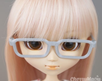 Lunettes "Carrées" pour poupée Pullip