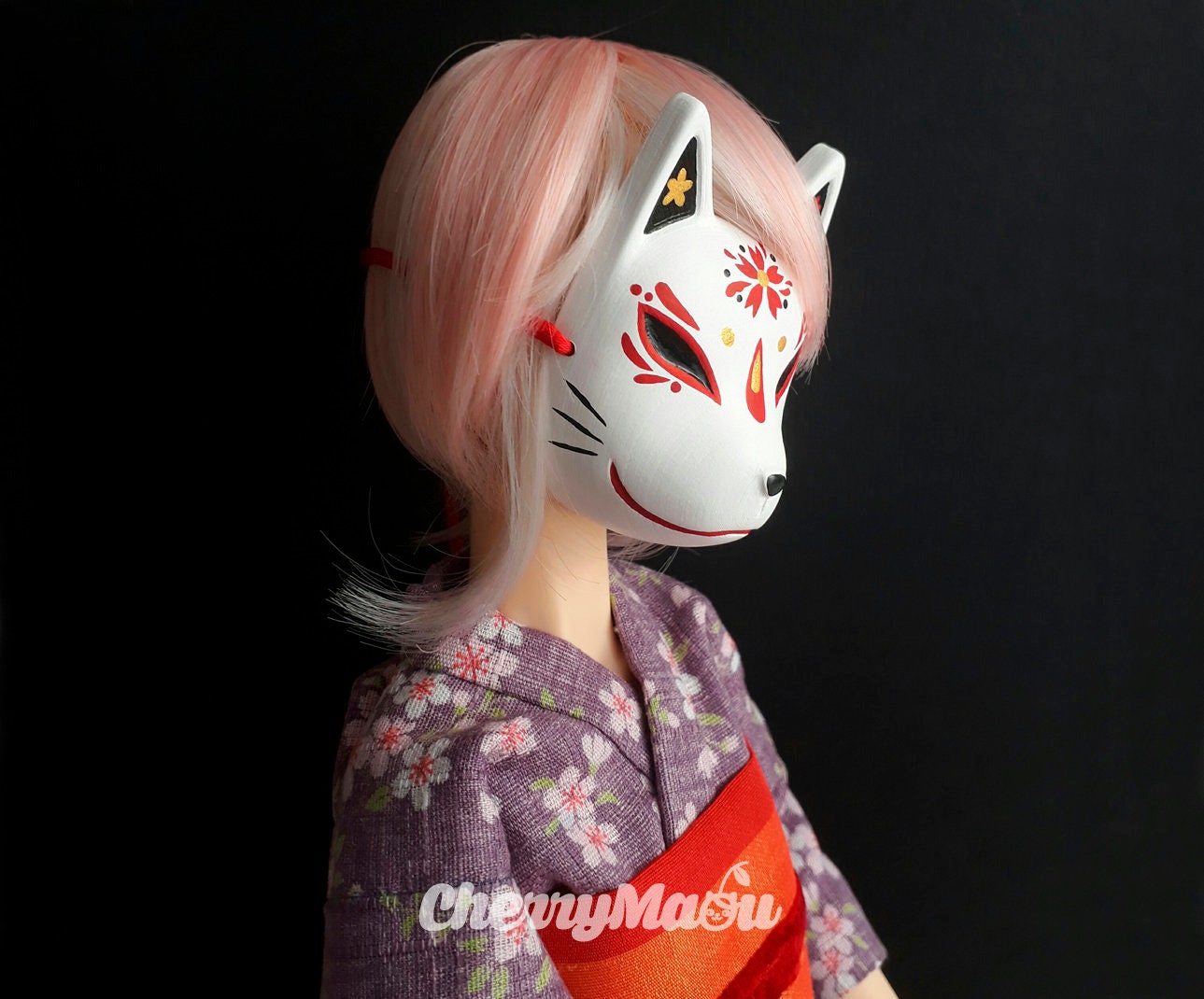 Kitsune Mask Traditional  Japanstreet – Japan-Clothing