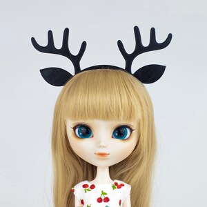 Deer headband for Lati Yellow, Lati White, Momoko, Pullip, Blythe, Dal, Yeolume, Byul, MSD, Kikipop, YoSD image 2