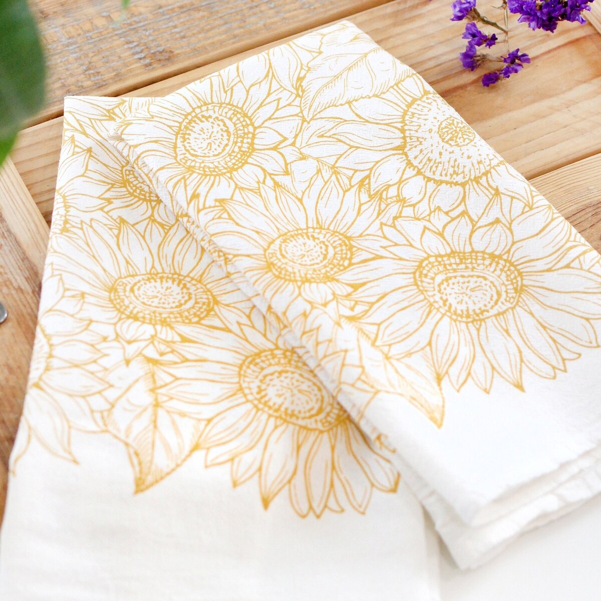 Sunflower Garden Tea Towel | Cottagecore Flour Sack Tea Towel Sunflower Kitchen Towel Mothers Day Pastel Grandmillennial Floral Decor - Etsy