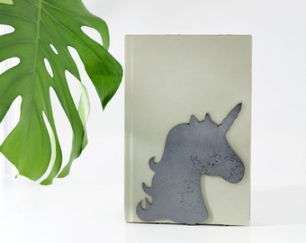 Unicorn Bookend  |  children's unicorn bookend baby shower gift nursery bookshelf decor children's bedroom children's books kids room