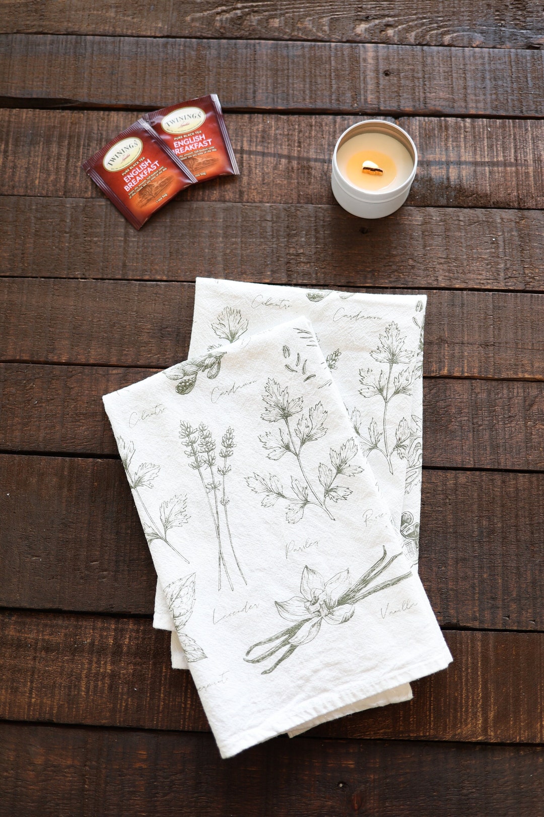 GAIREG Set di 4 strofinacci decorativi primaverili per cucina