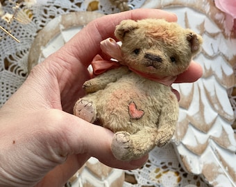 Petit ours en peluche, ours en peluche, ours en souvenir pour cadeau, ami pour Blythe