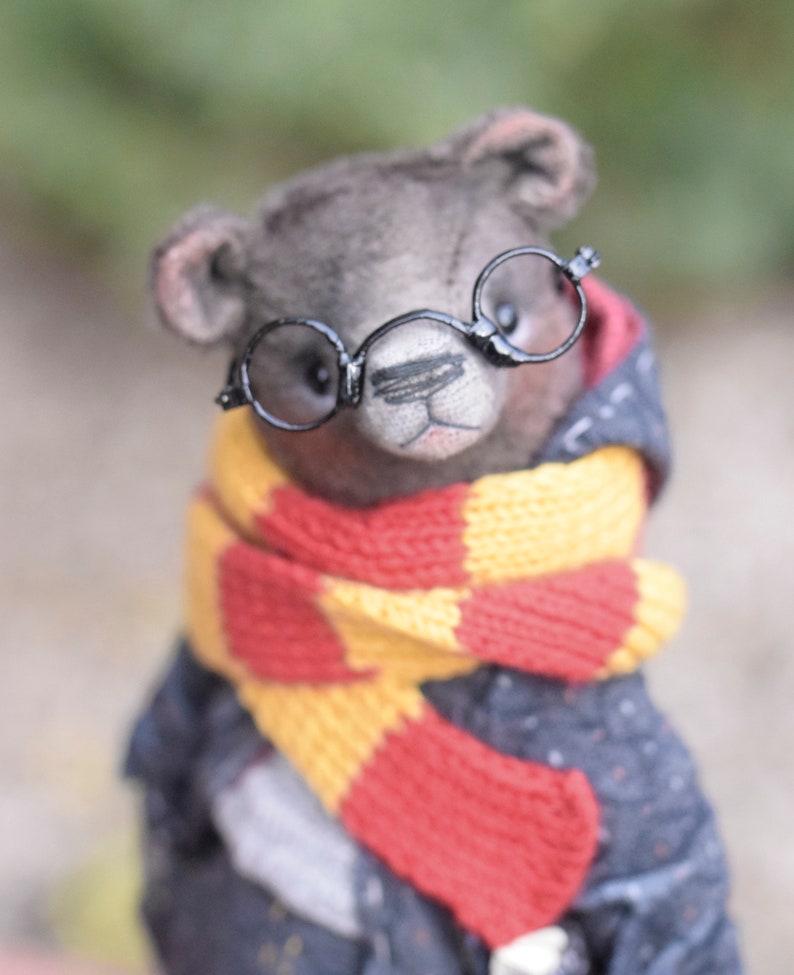 Stuffed teddy bear Harry Potter plushies hand made teddy Etsy