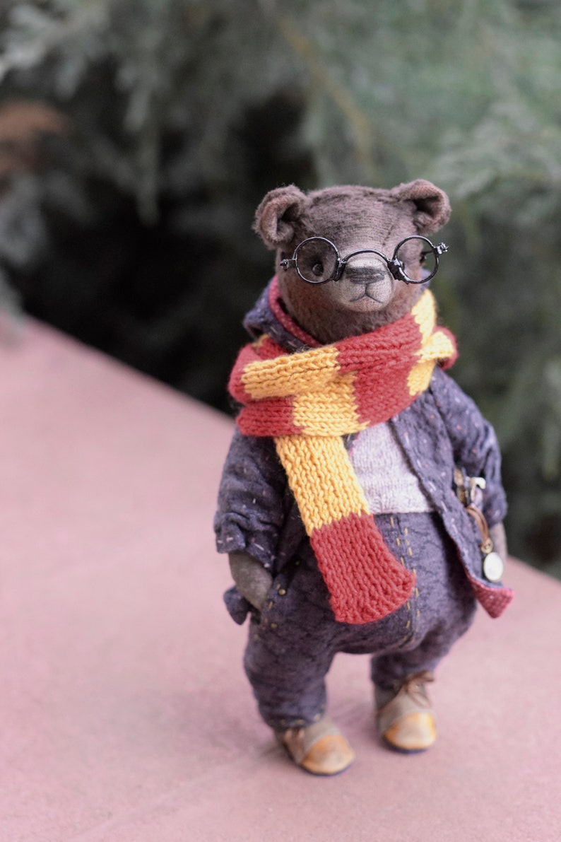 Stuffed teddy bear Harry Potter plushies hand made teddy Etsy