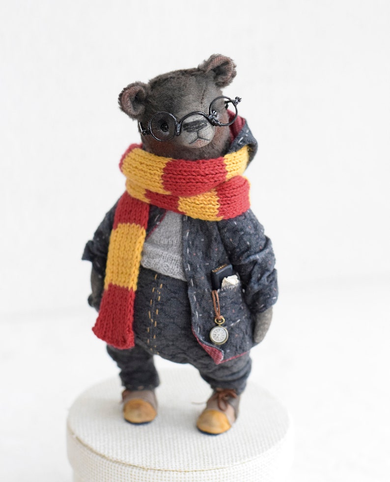 Stuffed teddy bear Harry Potter plushies hand made teddy Etsy