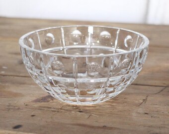 Baccarat Equinox Bowl 7" - Art Deco Crystal bowl - crystal bowl - serving bowl - catch all - fine crystal - crystal gift