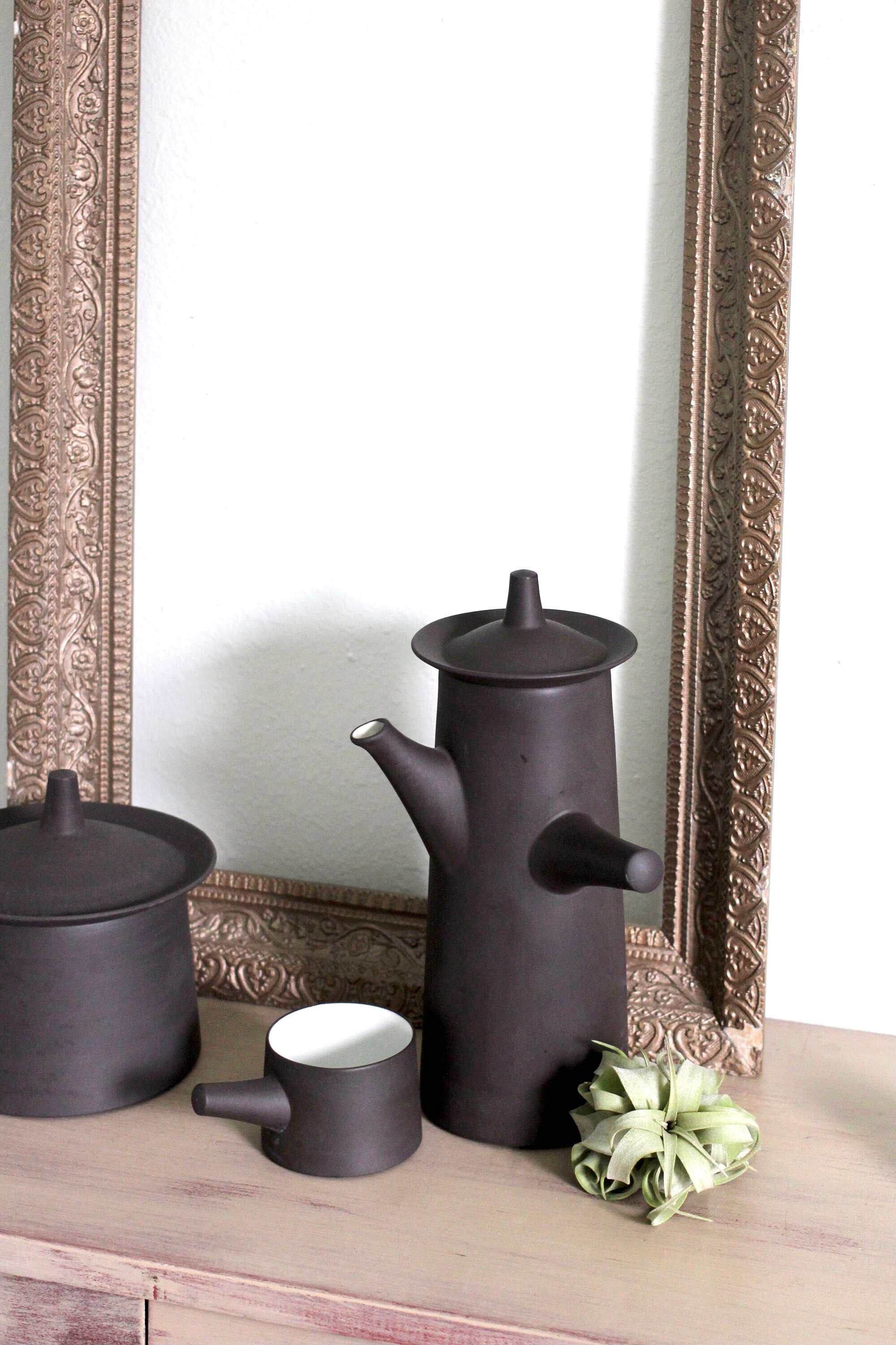 Rare Hot Chocolate Pot Designed by Jens Quistgaard for Dansk