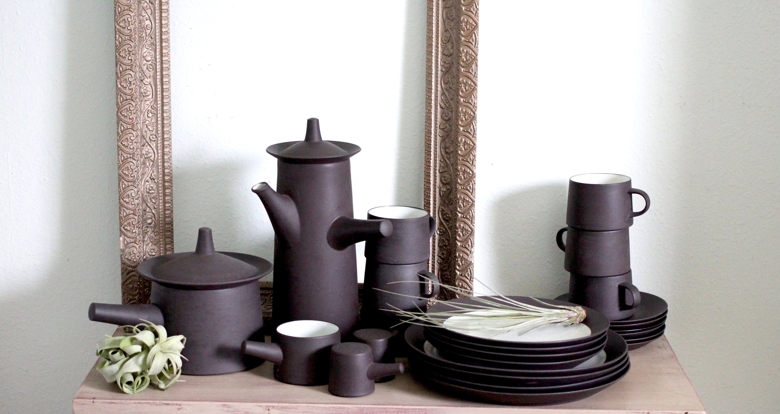 Rare Hot Chocolate Pot Designed by Jens Quistgaard for Dansk