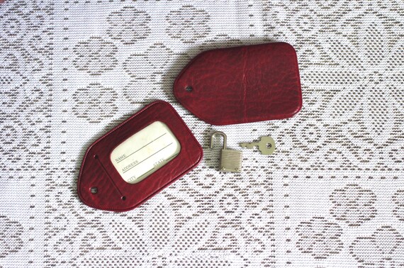 Set of 3 Red Suitcase - nesting suitcases - New V… - image 3