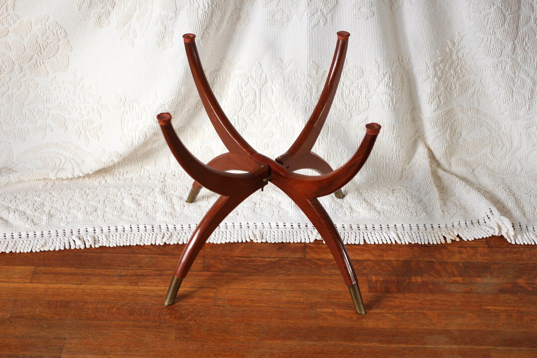 Spider Leg Table Base Wood Leg Base Moroccan Table Wood Etsy
