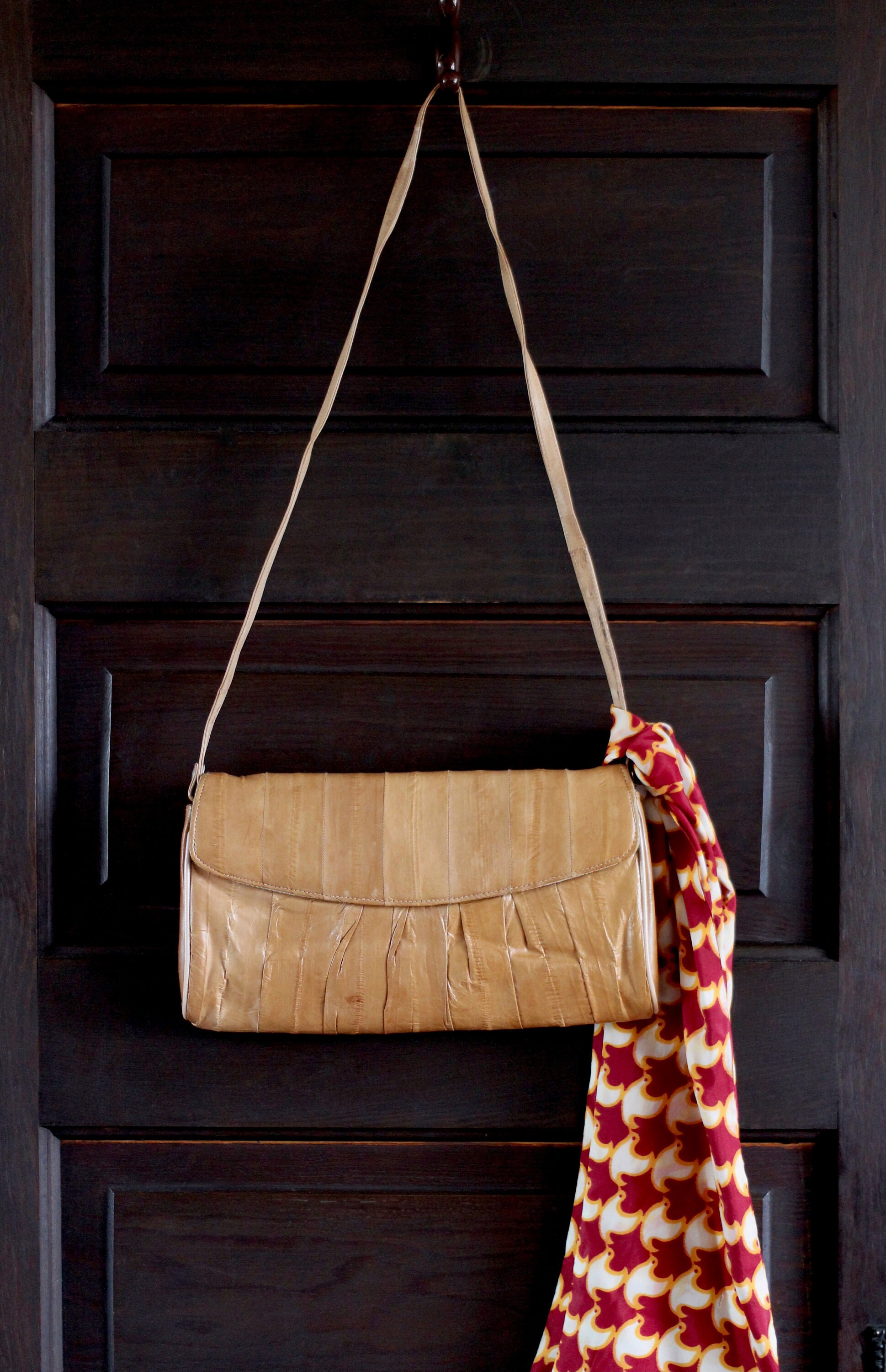 Eel skin purse hotsell