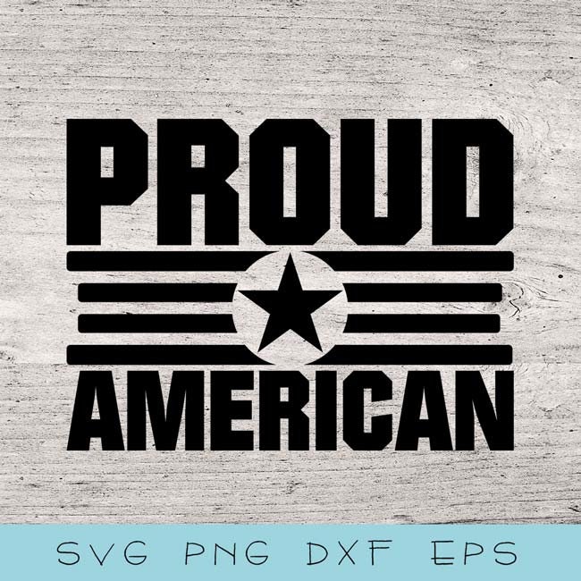 Download Proud American Svg Usa Svg America Svg Cut Files Cricut Cut Etsy