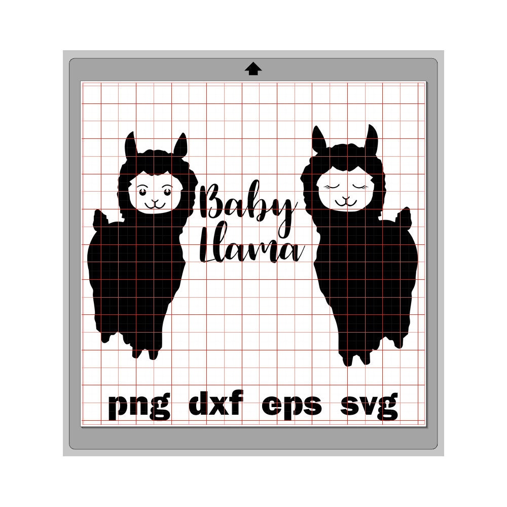 Download Baby Llama Svg Llama Svg Alpaca Baby Cute Llama Face Svg Etsy