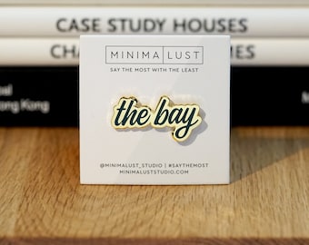 The Bay Green & Gold Enamel Lapel Pin - Oakland A's - Oakland Athletics - East Bay - A's - Bay Area