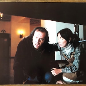 Das glänzende | 1980 | Original Hausfront / Lobby Karte mit Jack Nicholson & Shelley Duvall