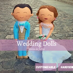 muñecos de fieltro personalizados