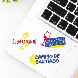 Fun Sticker Pack (3 pcs), Camino de Santiago