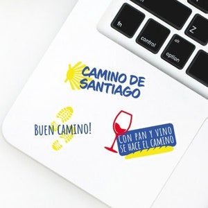 Fun Sticker Pack (3 pcs), Camino de Santiago