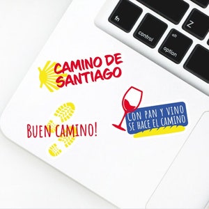 Fun Sticker Pack (3 pcs), Camino de Santiago