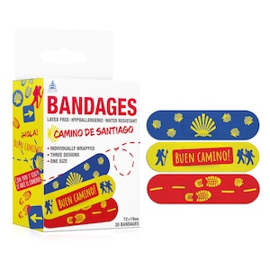 Camino de Santiago Bandages, Plasters, 30 pcs
